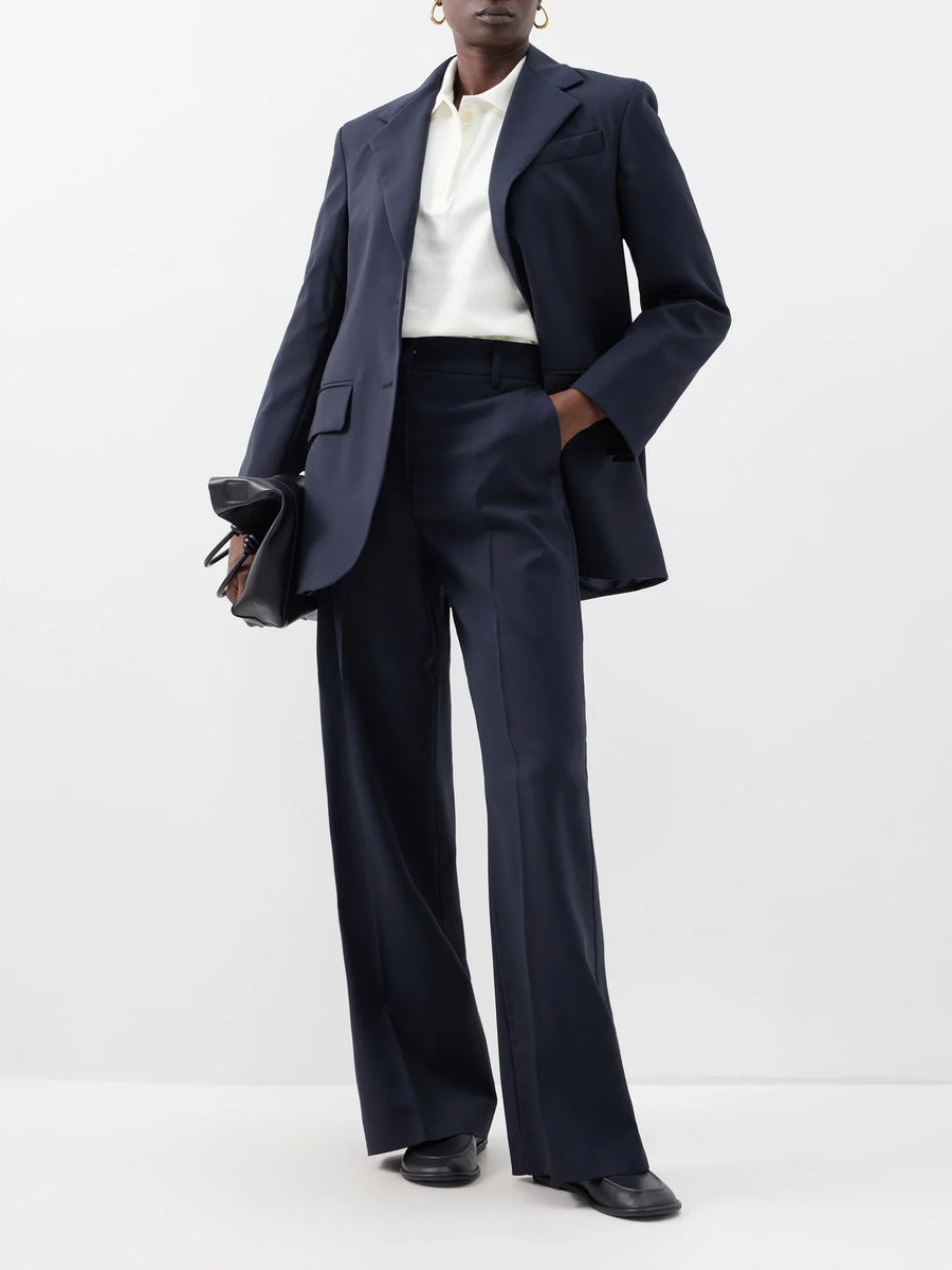 Max Mara Weekend Visivo Palazzo trousers in stretch wool Max Mara Weekend Visivo Palazzo trousers in stretch wool
