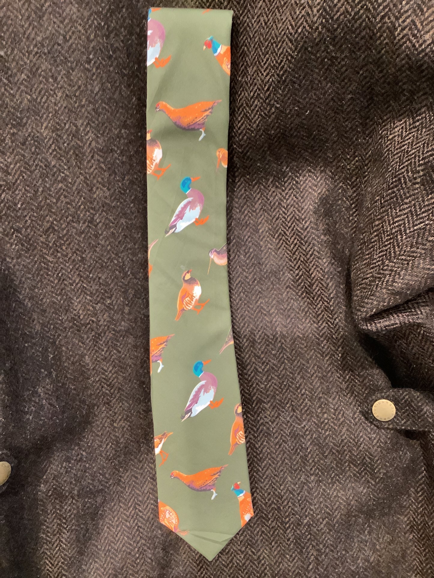 Le Chateau Game Bird Tie