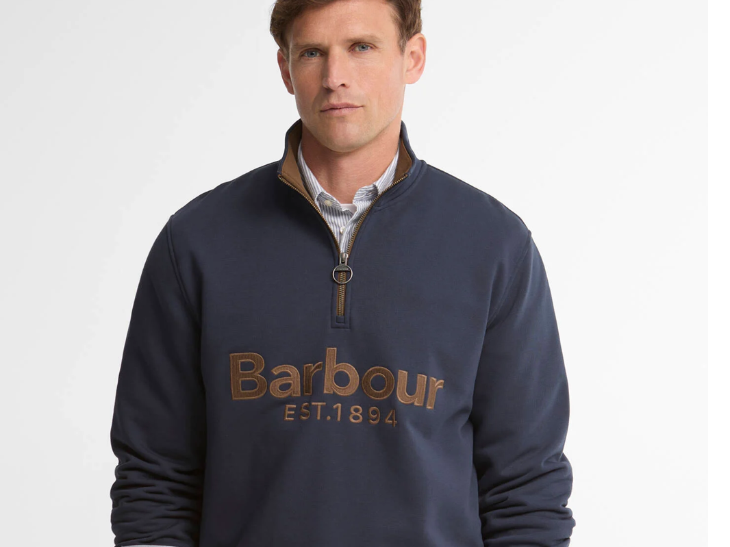 Barbour Fosse Half Zip sweatshirt