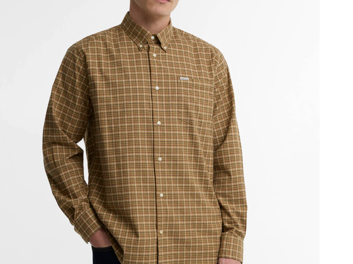 Barbour Alderwood regular fit tattersall shirt