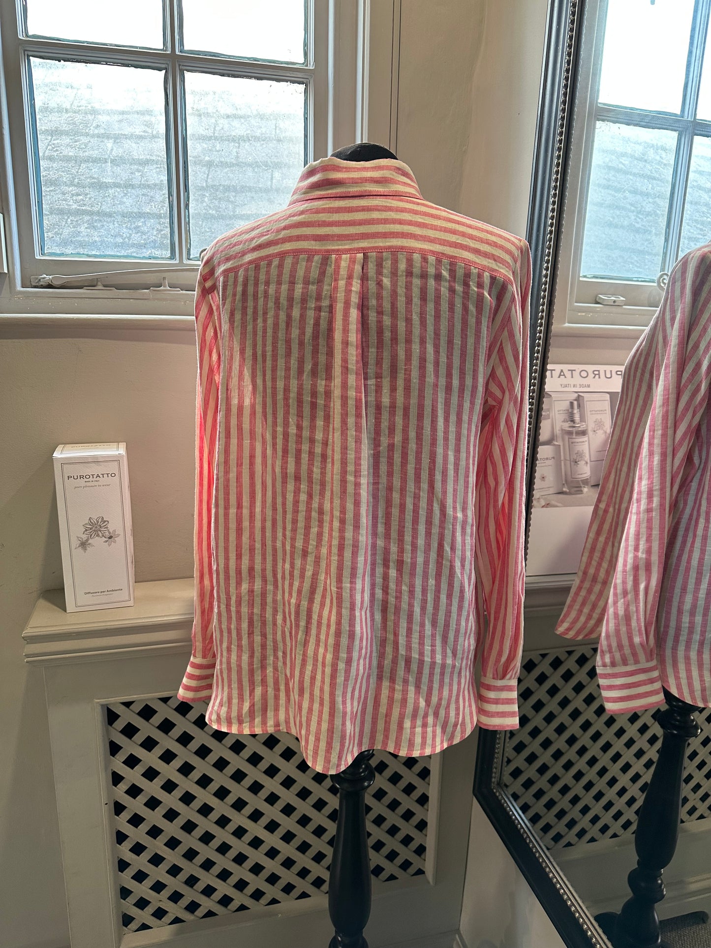 Weekend Maxmara Lari candy stripe shirt