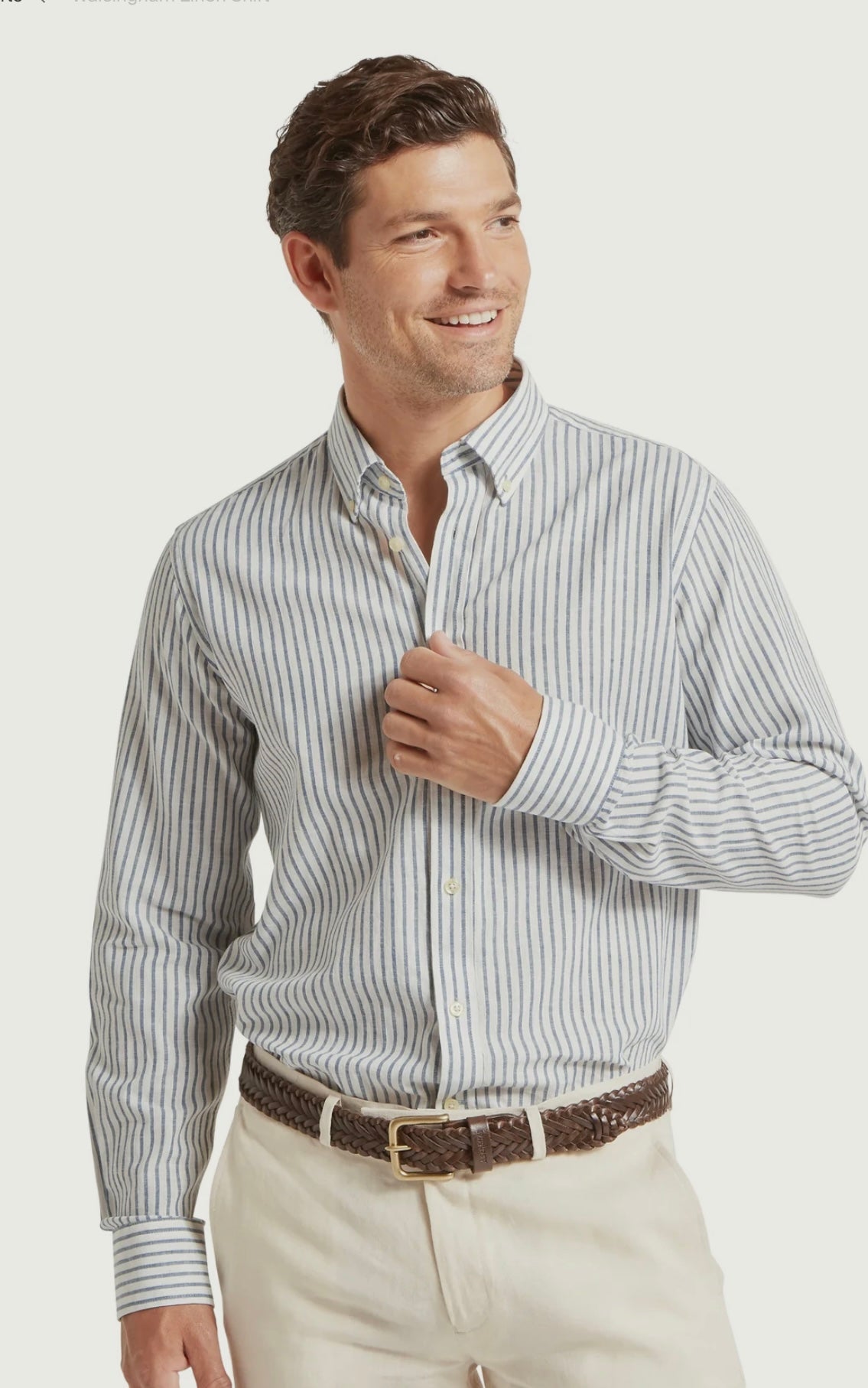 Schoffel Walsingham Linen shirt