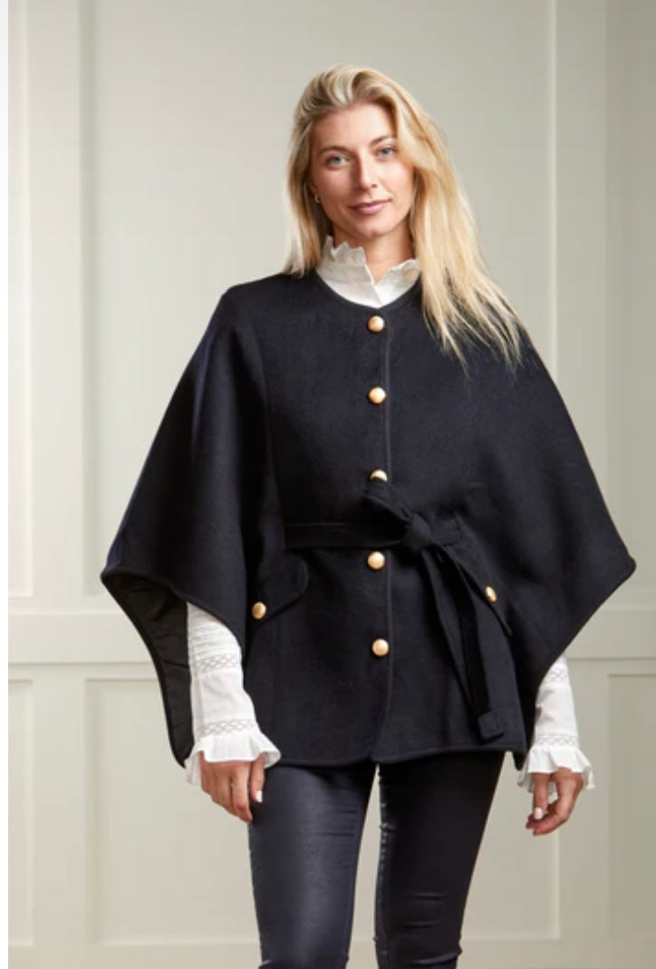 Guinea Serena navy cape