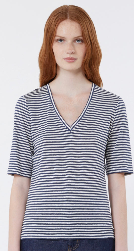 Maxmara stretch T Shirt Ultramarine