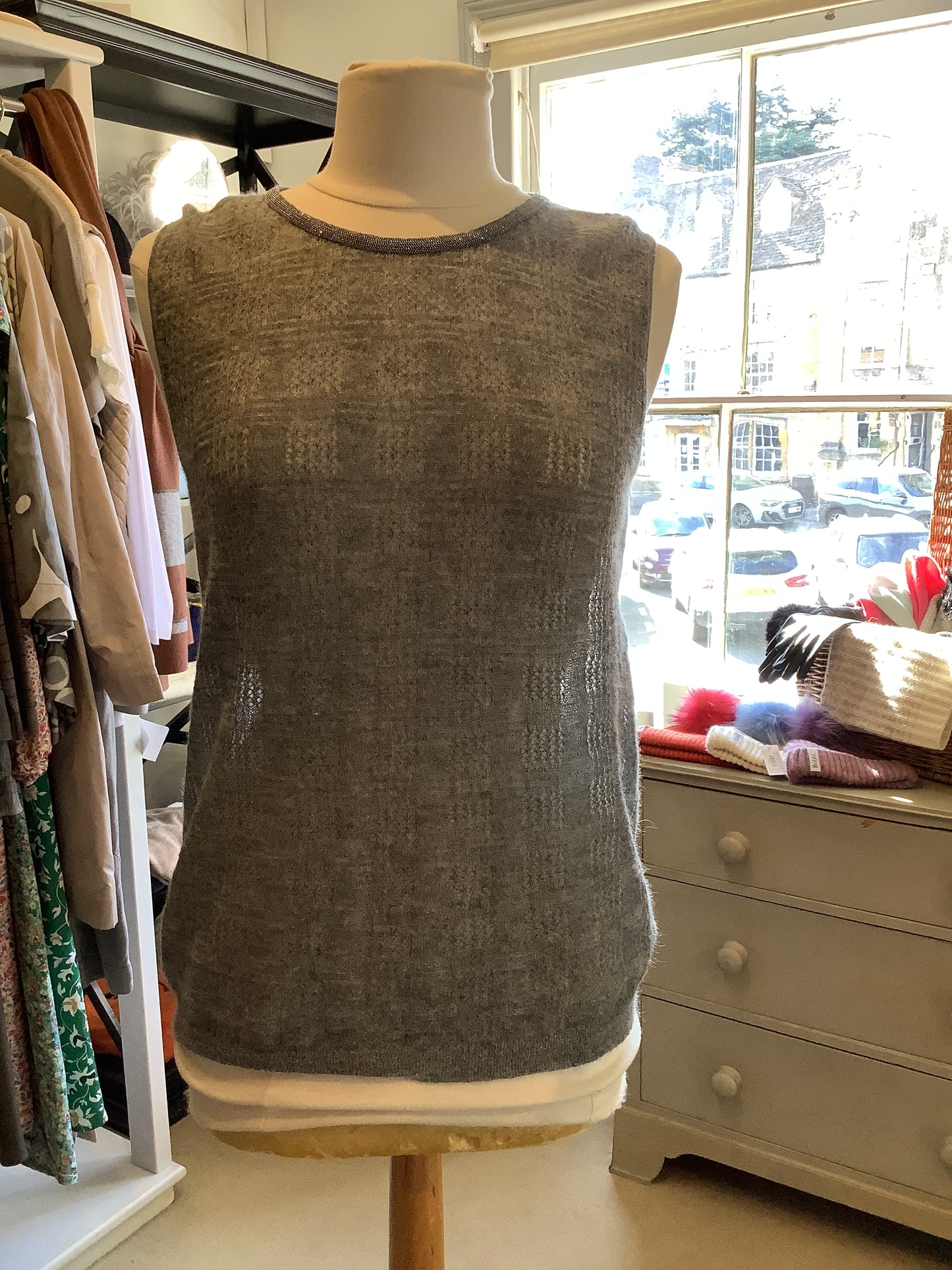 Fabiana Filippi Layered Knit Top