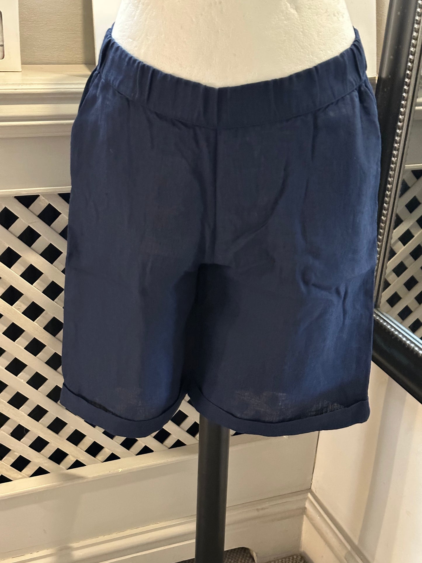 YC Milano 1031 Navy Blue Shorts
