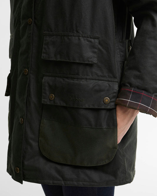 Modern Border Waxed Jacket