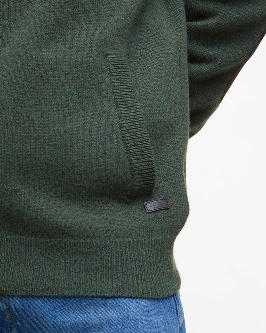 Essential Elbow-Patch Cardigan
