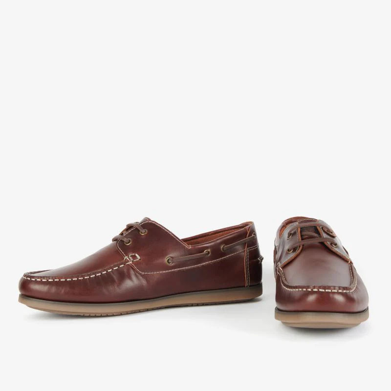 Barbour Wake Leather Mens Boat Shoe