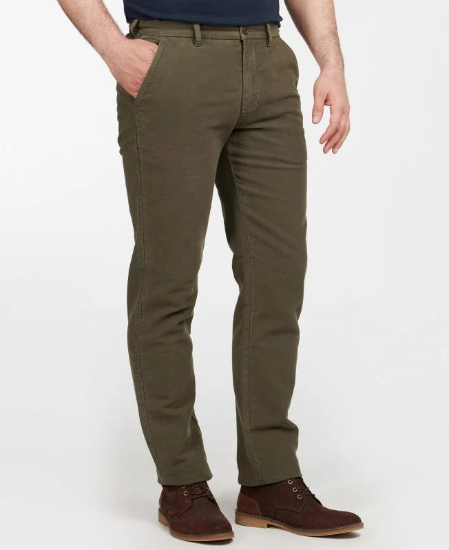 Barbour traditional fit moleskin trousers sales