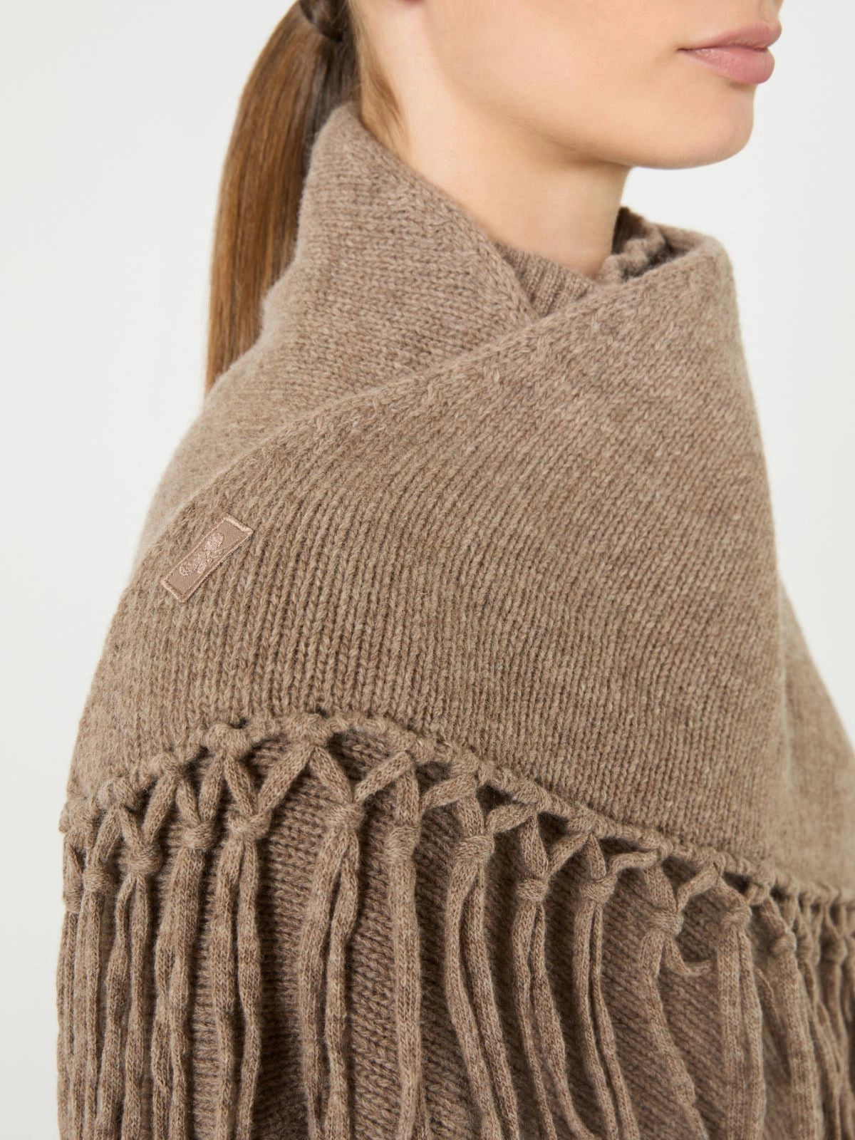 Fringed Wool Shawl