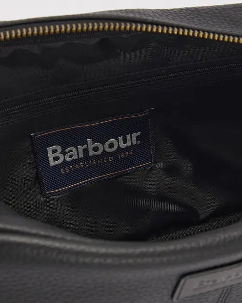 Barbour Highgate Leather Washbag