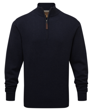 Schoffel Porthmeor Pima Cotton 1/4 Zip