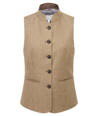 Schoffel Millport Tweed Nehru Waistcoat