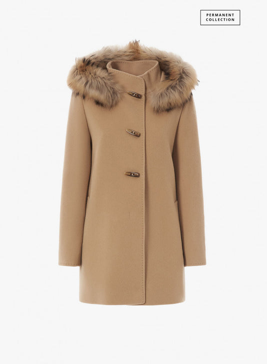 Cinzia Rocca Hooded Duffle Coat
