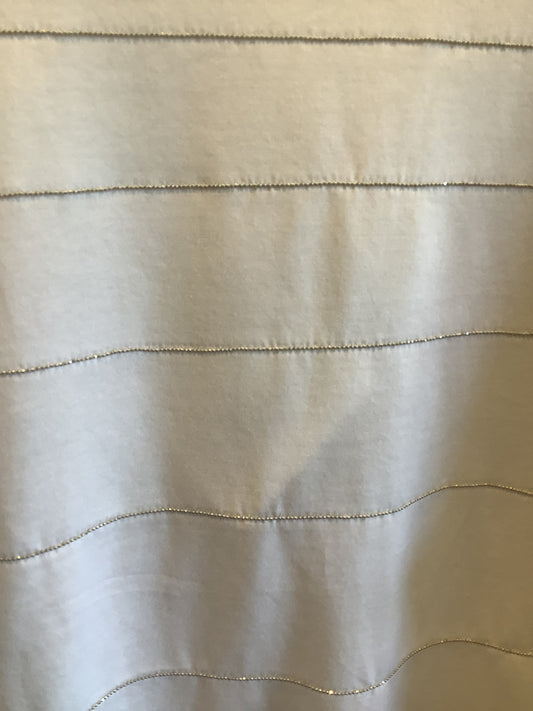 Fabiana Filippi Cotton Sparkle Stripe T Shirt