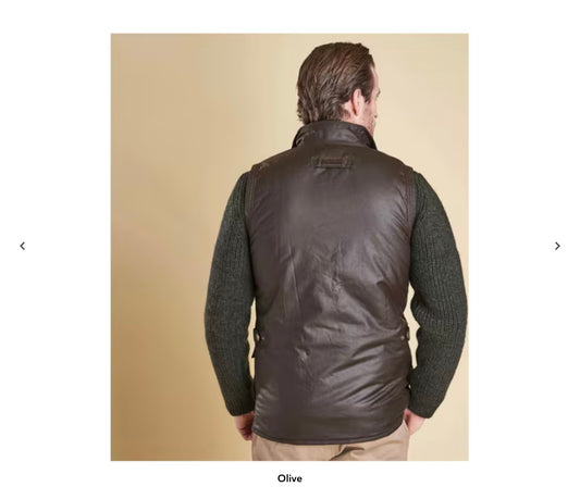 Barbour Westmorland Men's Wax Gilet