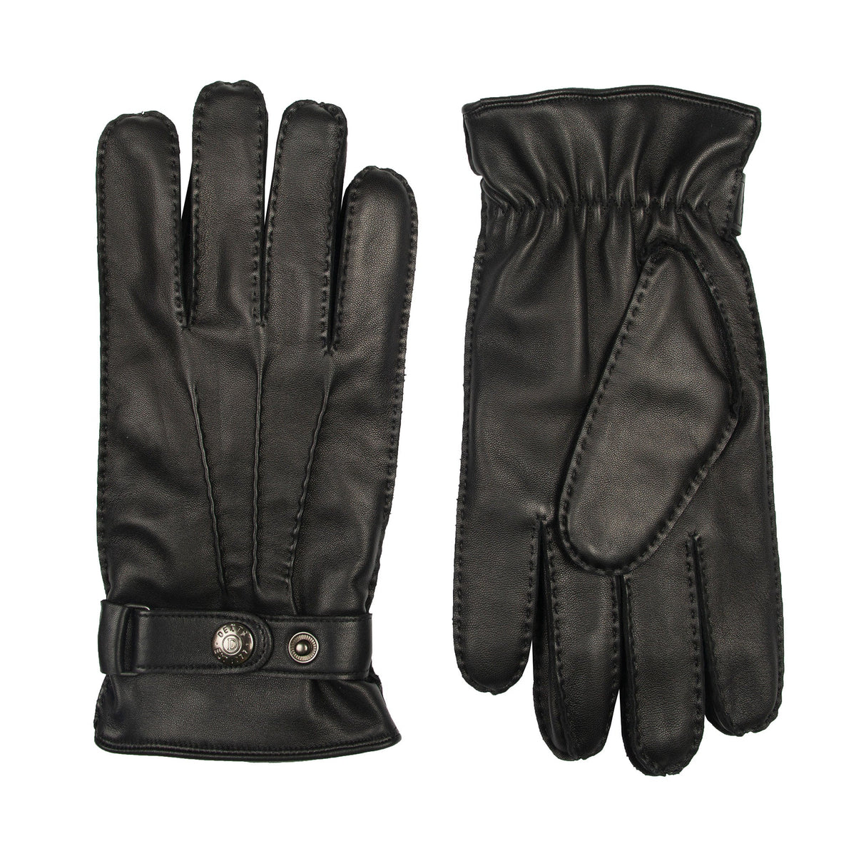 Handsewn Three-Point Wool and Cashmere Blend-Lined Leather Gloves (Tetbury)