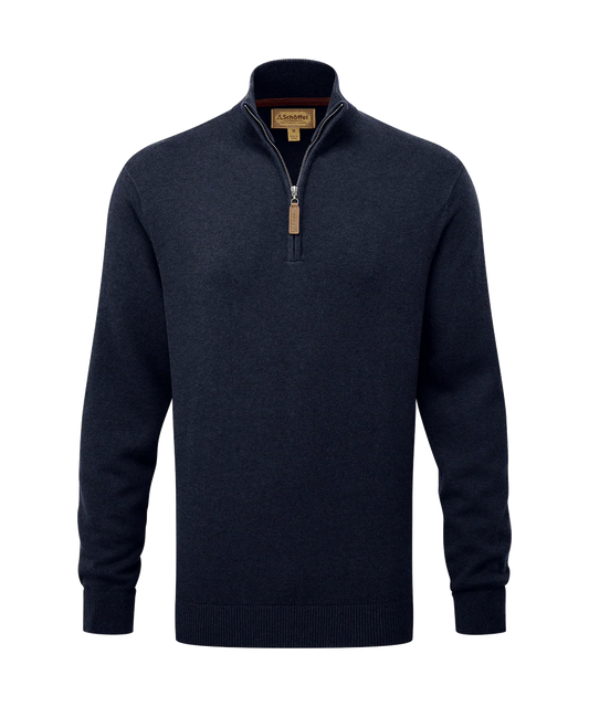Schoffel Calton Cashmere 1/4 Zip Jumper