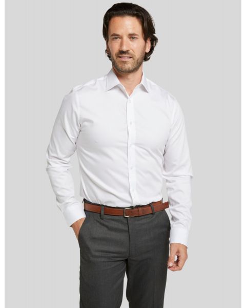 Double Two Pure Cotton Twill Shirt