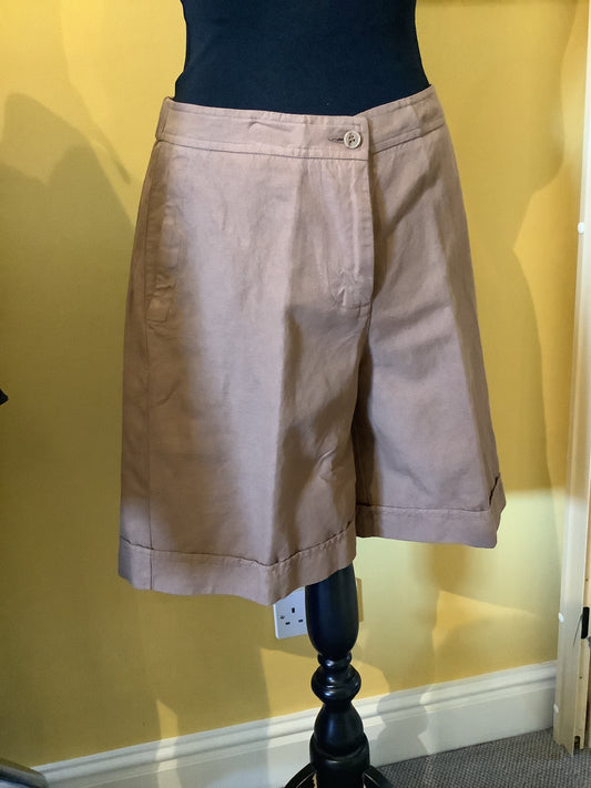 Rosso35 Linen Blend Shorts