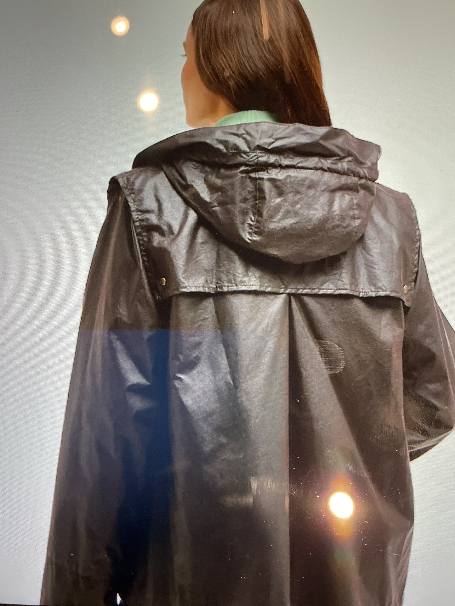 Barbour Ornella wax jacket