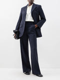 Max Mara Weekend Visivo Palazzo trousers in stretch wool