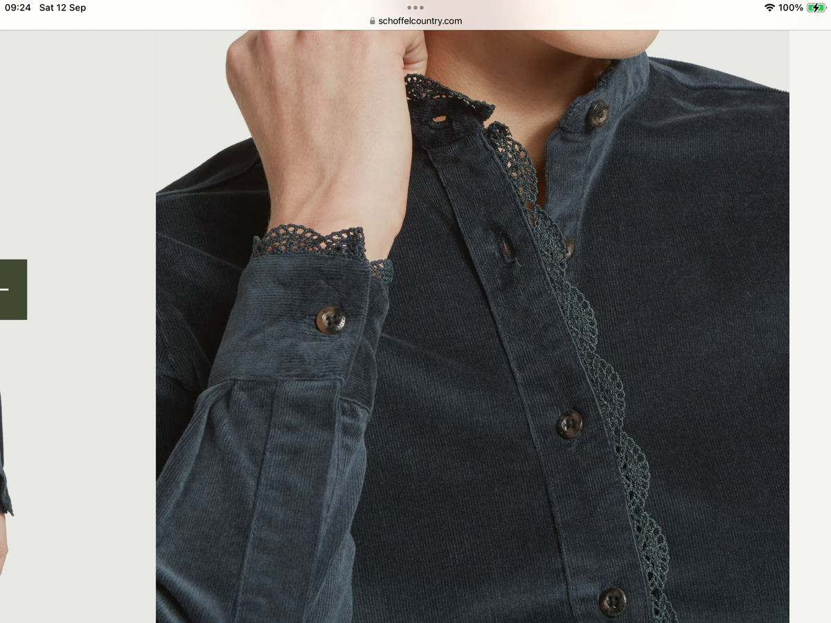 Schoffel Thetford cord shirt