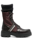 Fabiana Filippi Combat leather boots