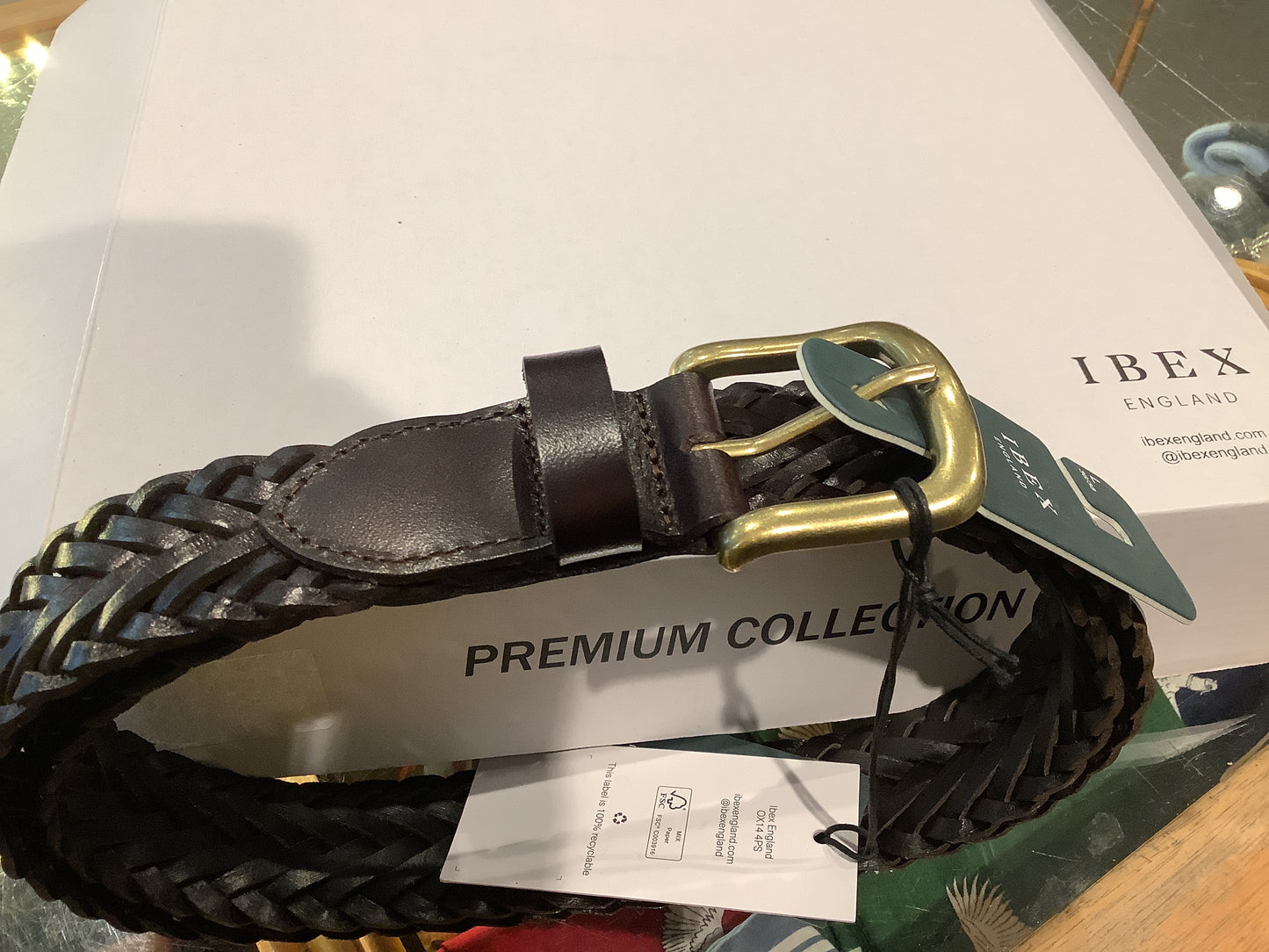 Ibex Braided Belt