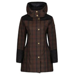 Welligogs Odette Brown Check Waterproof Coat