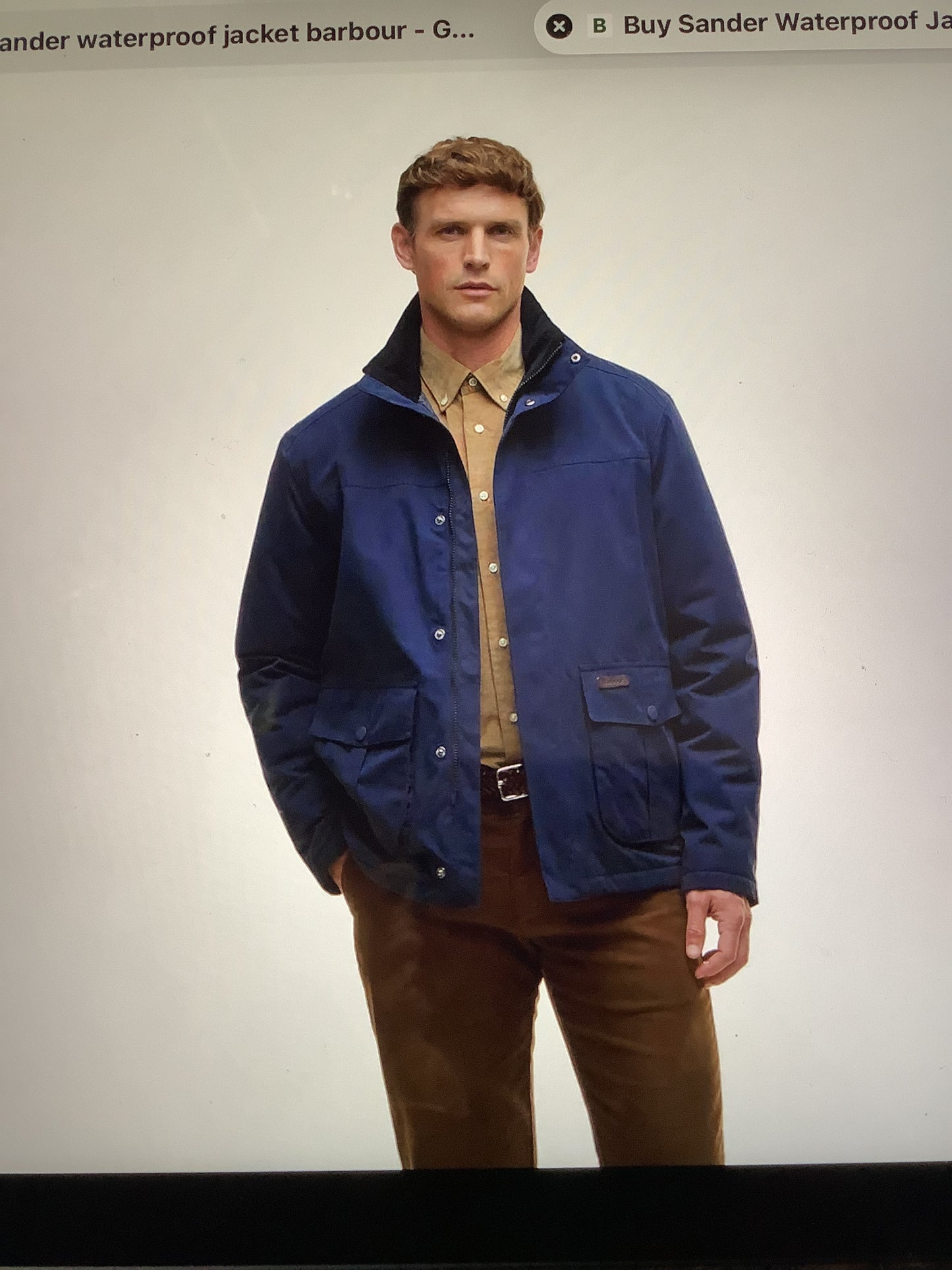 Barbour Sander Waterproof Jacket