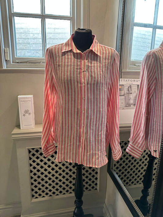 Weekend Maxmara Lari candy stripe shirt