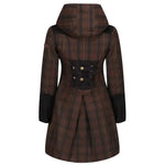 Welligogs Odette Brown Check Waterproof Coat