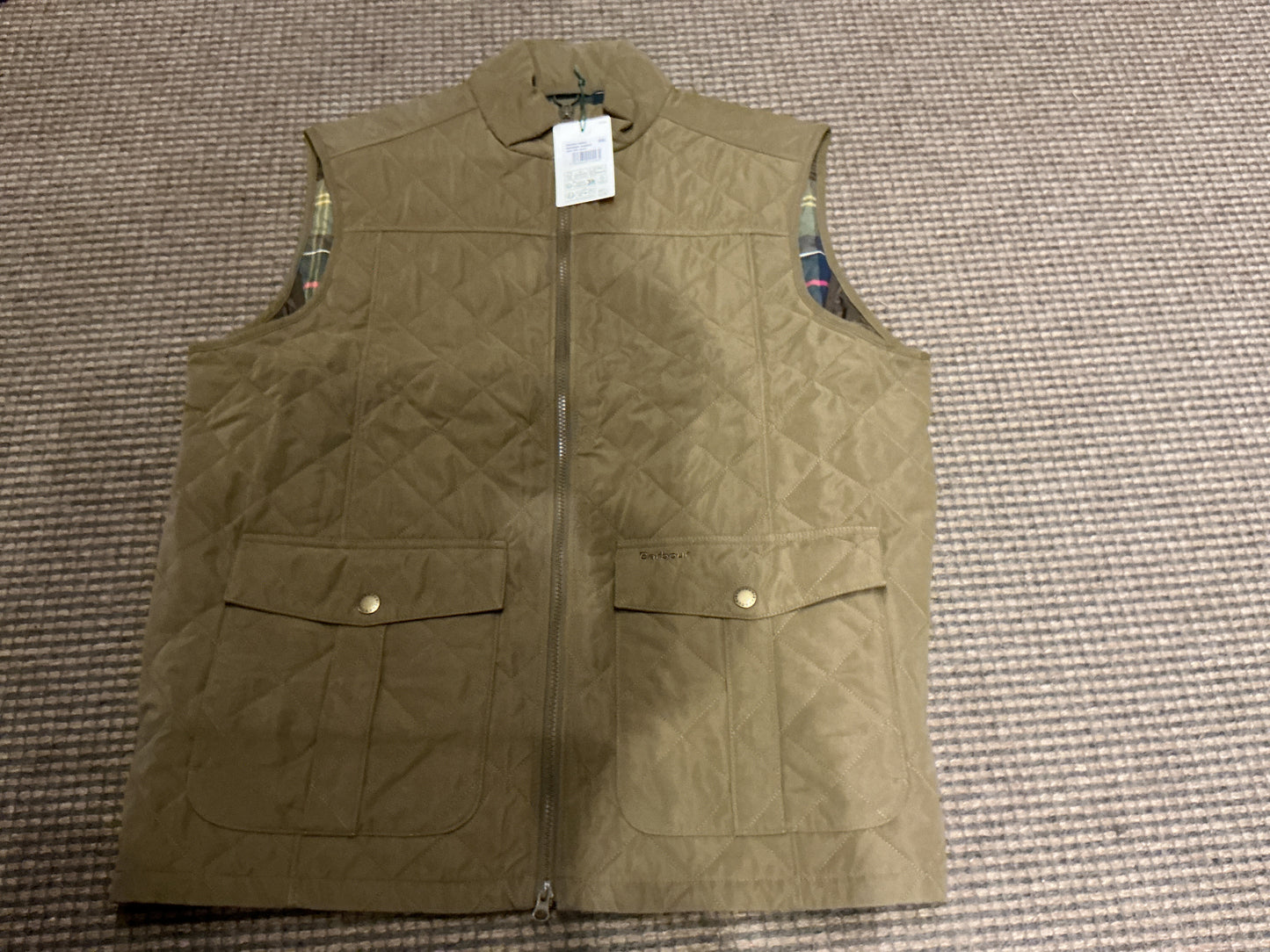 Barbour sander quilted gilet