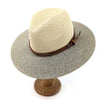 Black Ginger Folding Panama Style Travel Sun Hat