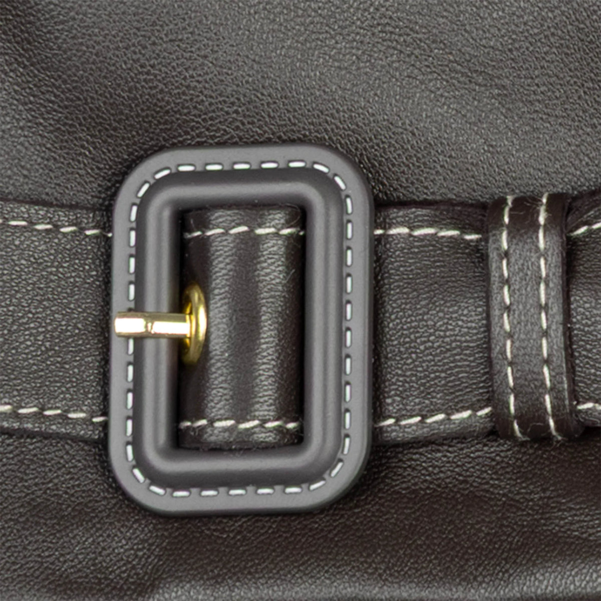 Water-Resistant Faux Silk-Lined Leather and Fabric Gloves