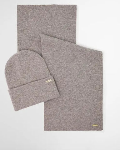 Barbour Winona Beanie & Scarf Set
