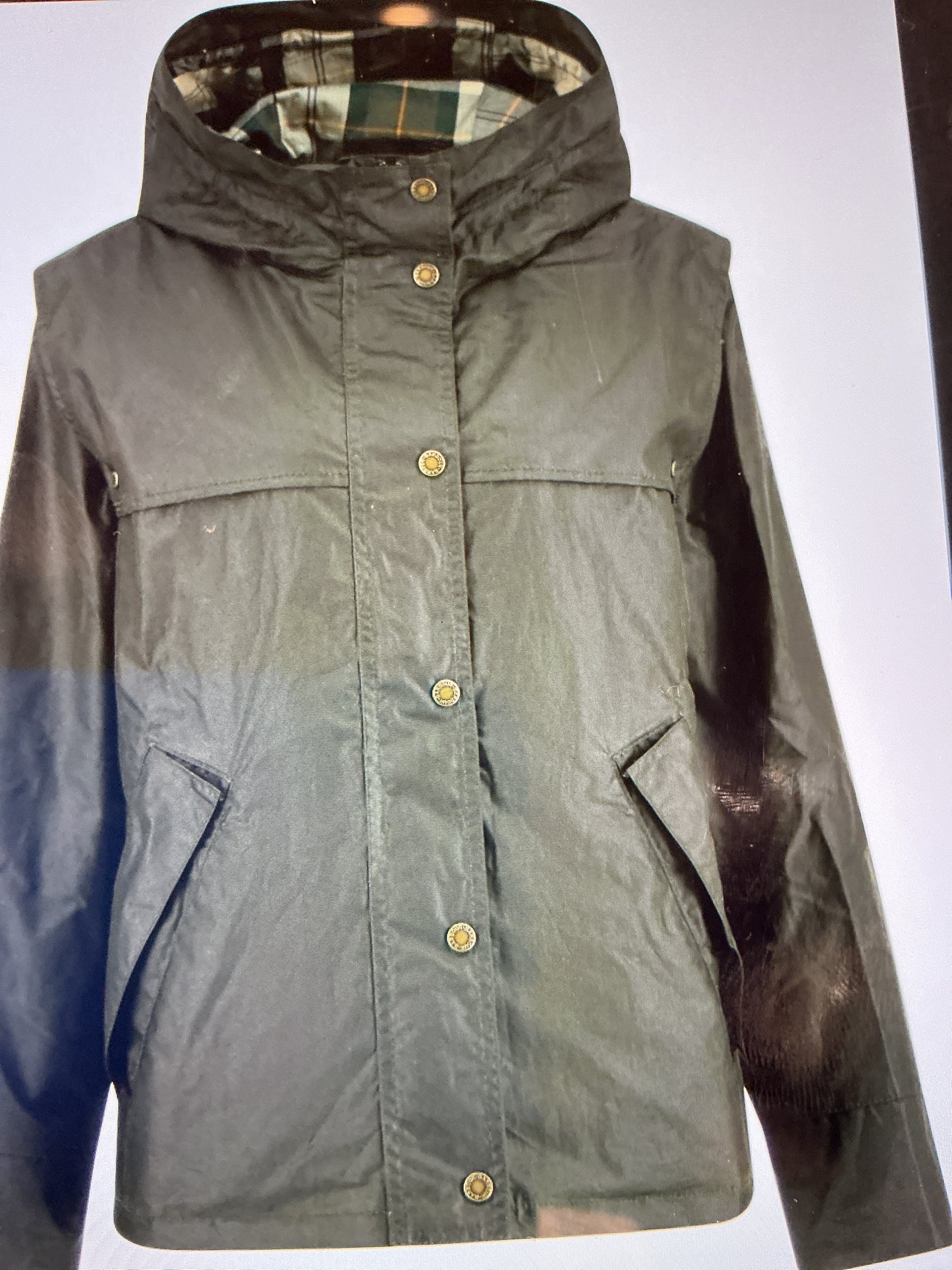 Barbour Ornella wax jacket