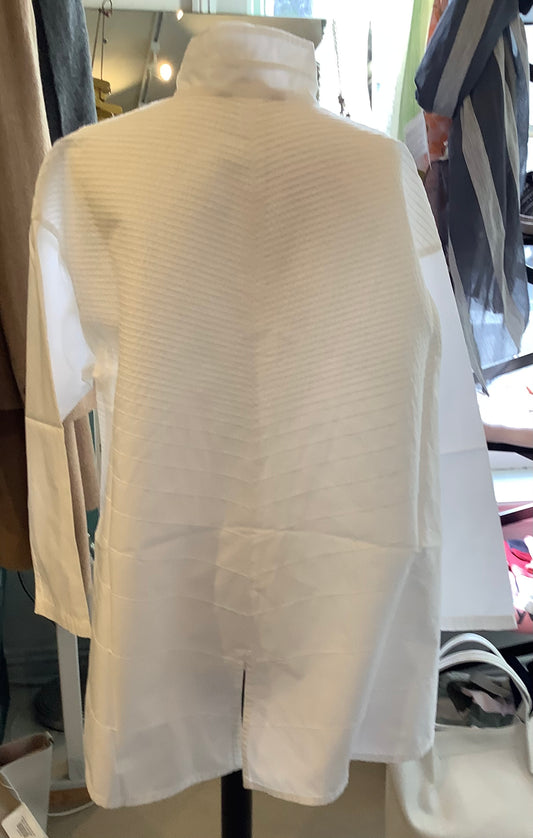 YaccoMaricard A line Cotton Broad shirt