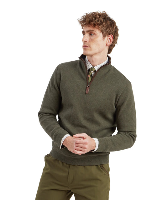 Schoffel Angus Aerobloc 1/4 Zip Sweater