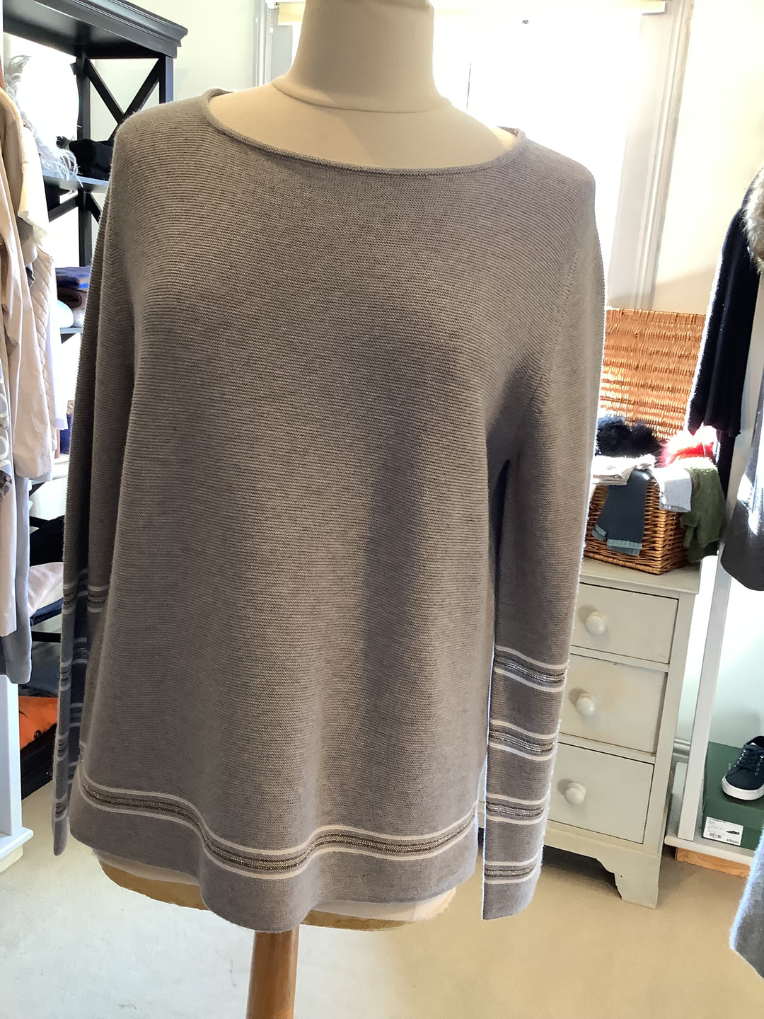 Fabiana Filippi Cotton Silk Sweatshirt M good