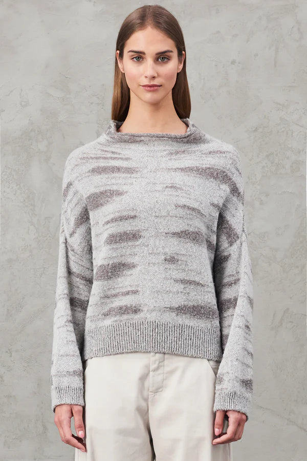 Transit Par Such Jacquard Turtleneck Jumper