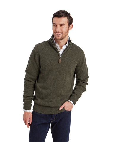 Schoffel Calton Cashmere 1/4 zip