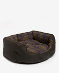 Barbour cotton wax dog bed 30''