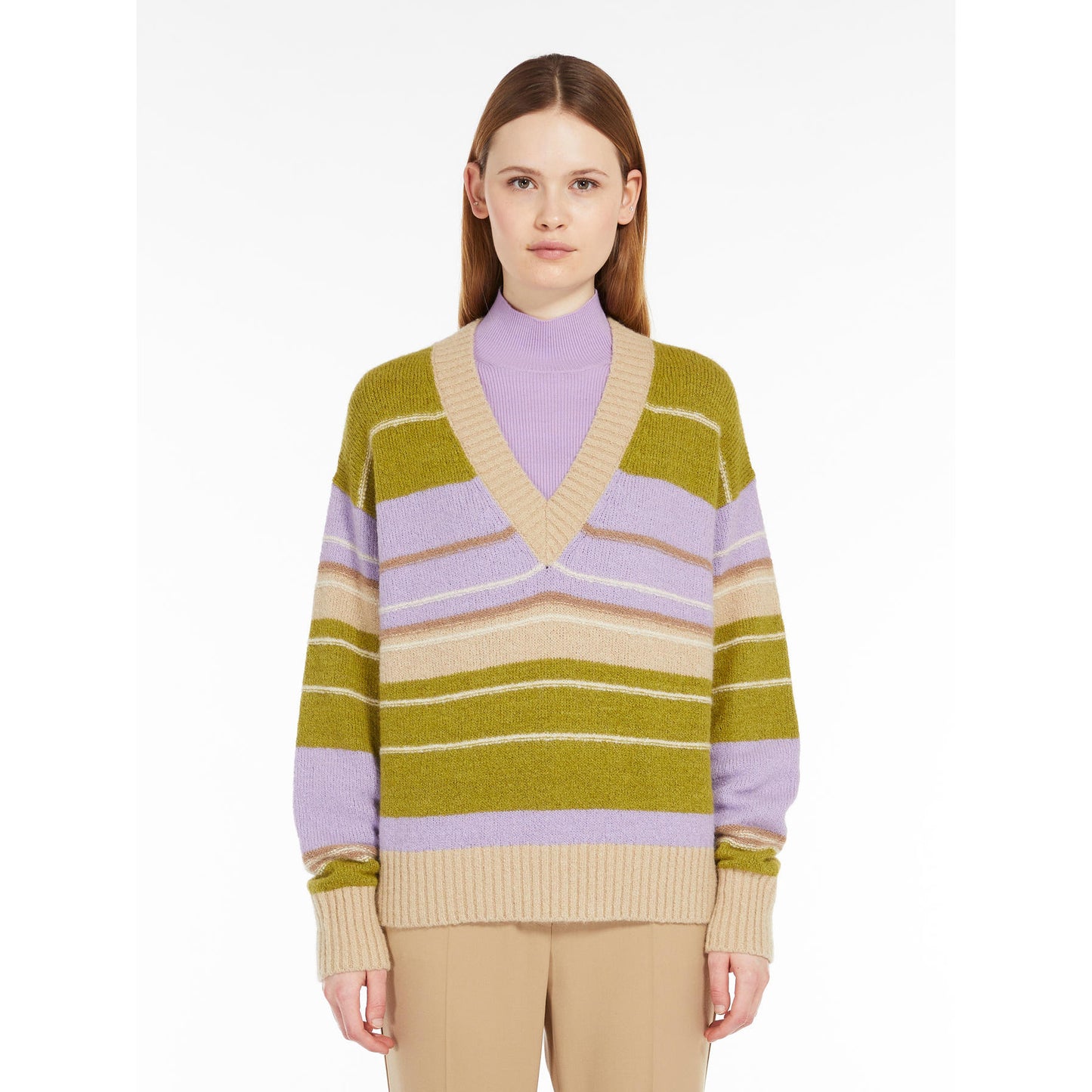 Maxmara Weekend Visita V neck  sweater