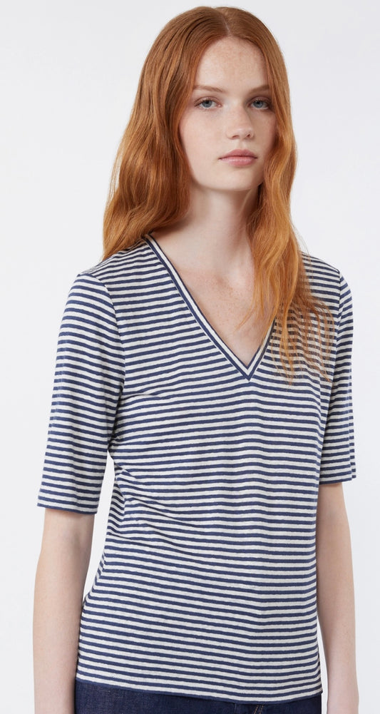 Maxmara stretch T Shirt Ultramarine