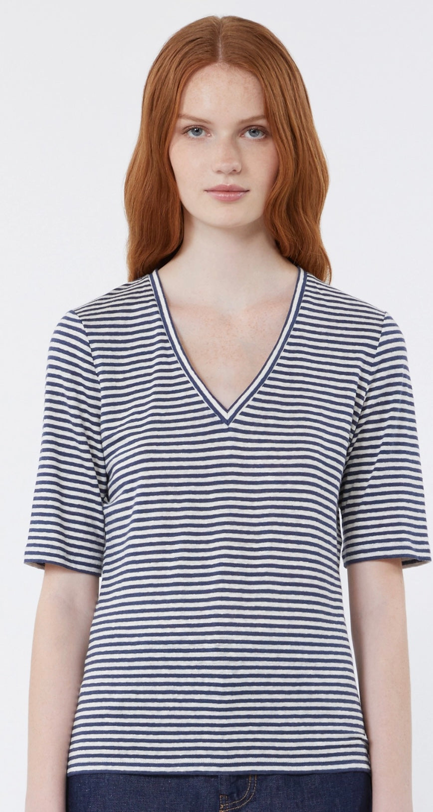 Maxmara stretch T Shirt Ultramarine