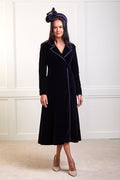 Guinea Isla Velvet Dress Coat
