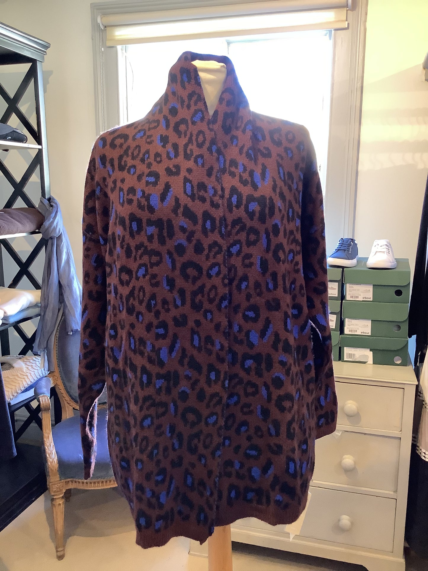 Apoil Fauve Reversible Cardigan